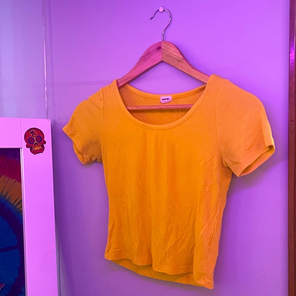 garage crop top
